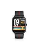 Techmade Smartwatch Move Allum. GPS 1.3" SpaceGrey+Black/Red