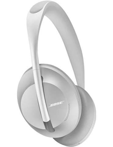 Bose Noise Cancelling Headphones 700 – Cuffie Over-Ear Bluetoo Wireless con Microfono Integrato Controllo Vocale Alexa, Argento