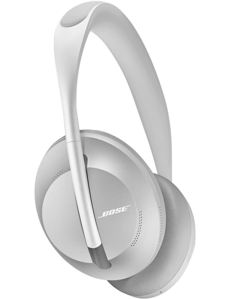 Bose Noise Cancelling Headphones 700 – Cuffie Over-Ear Bluetoo Wireless con Microfono Integrato Controllo Vocale Alexa, Argento