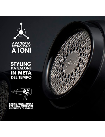 Ghd Air Kit - Asciugacapelli con Kit professionale per l'asciugatura (Nero)