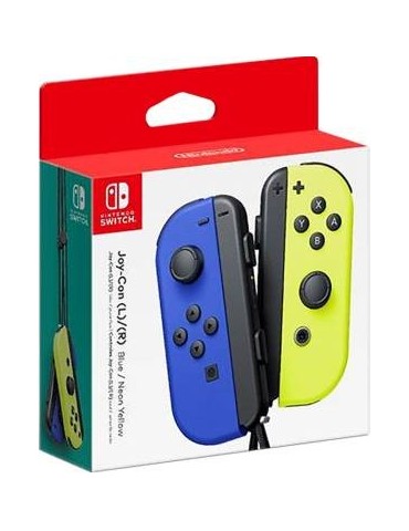 Switch Joy-Con Coppia Controller Blu / Giallo Neon