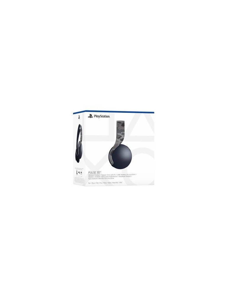 PS5 Cuffie Wireless PULSE 3D Grey Camo