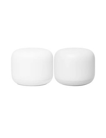 Google Nest WiFi Router + Point Bianco