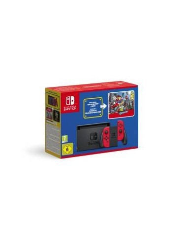 Switch Console 1.1 Neon Red/Neon Red + Switch Mario Odyssey