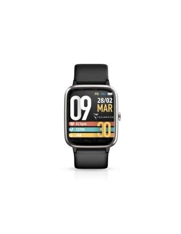 Techmade Smartwatch Move Allum. GPS 1.3" Silver+Black