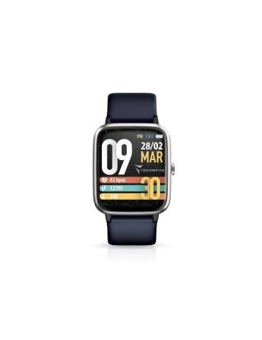 Techmade Smartwatch Move Allum. GPS 1.3" Silver+Blue