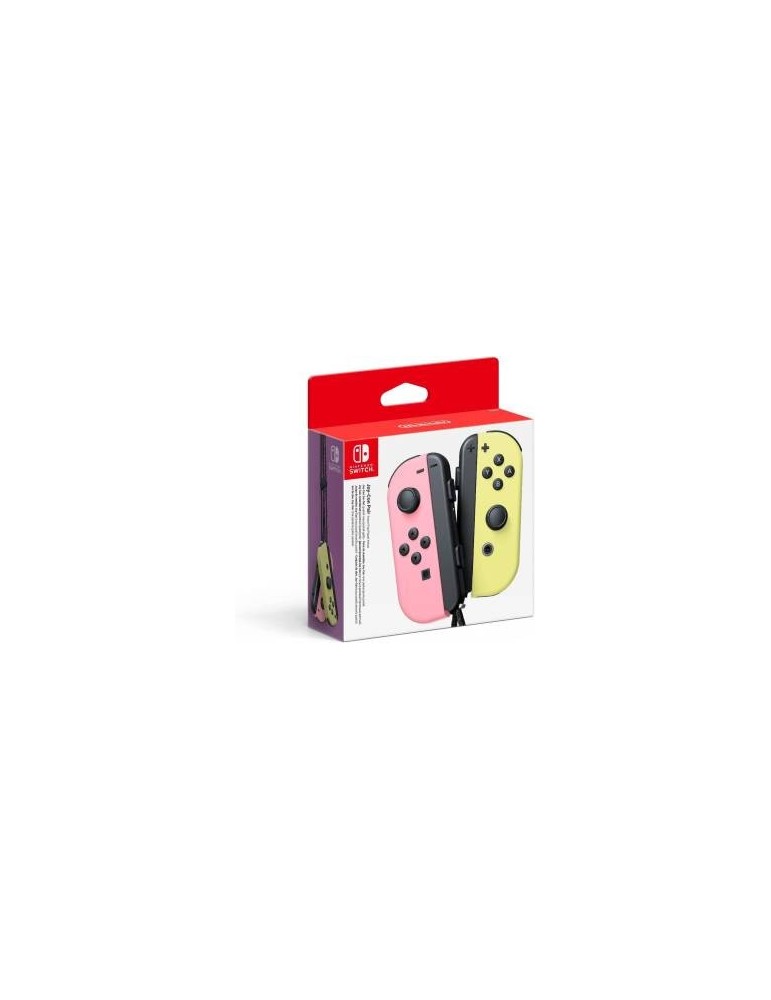 Switch Joy-Con Coppia Controller Rosa Pastello / Giallo Pastello