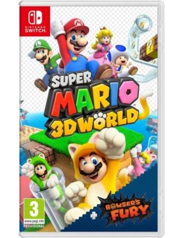 Switch Mario 3D Worlds + Bowser's Fury