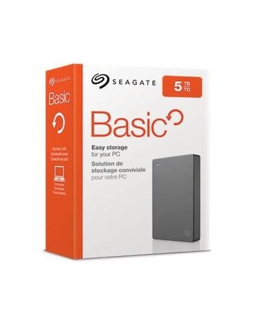Seagate HDD Esterno 5TB STJL5000400 Basic 2.5" USB3.0
