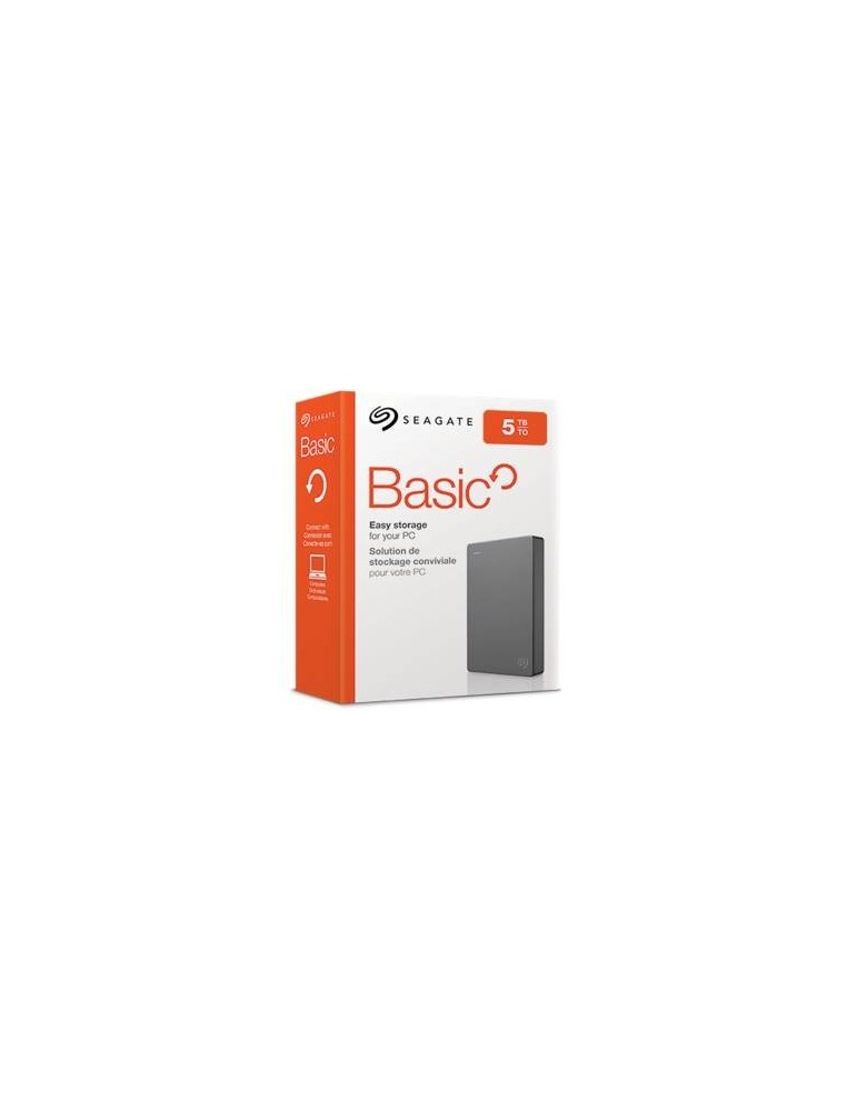 Seagate HDD Esterno 5TB STJL5000400 Basic 2.5" USB3.0