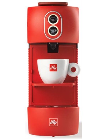 Illy Macchina da Caffe a Cialde 44mm Easy Rossa