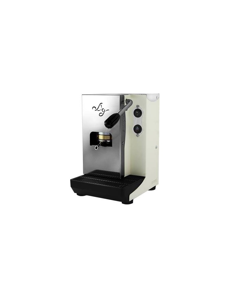 Aroma Plus Basic Macchina da Caffè Cialde 44mm Bianco