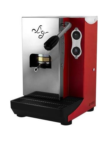 Aroma Plus Basic Macchina da Caffè Cialde 44mm Rosso