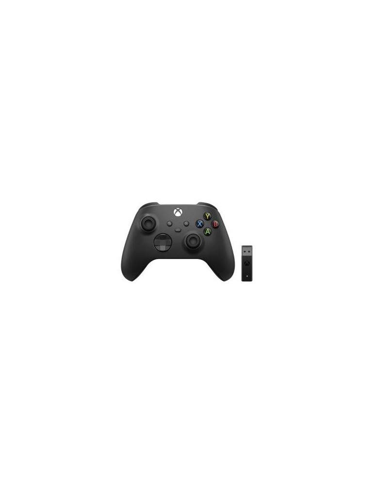 Microsoft Xbox Series X/S Controller Black + W10 Adapter