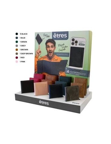 Etres Kit 12 Pcs Smart Wallet + Espositore