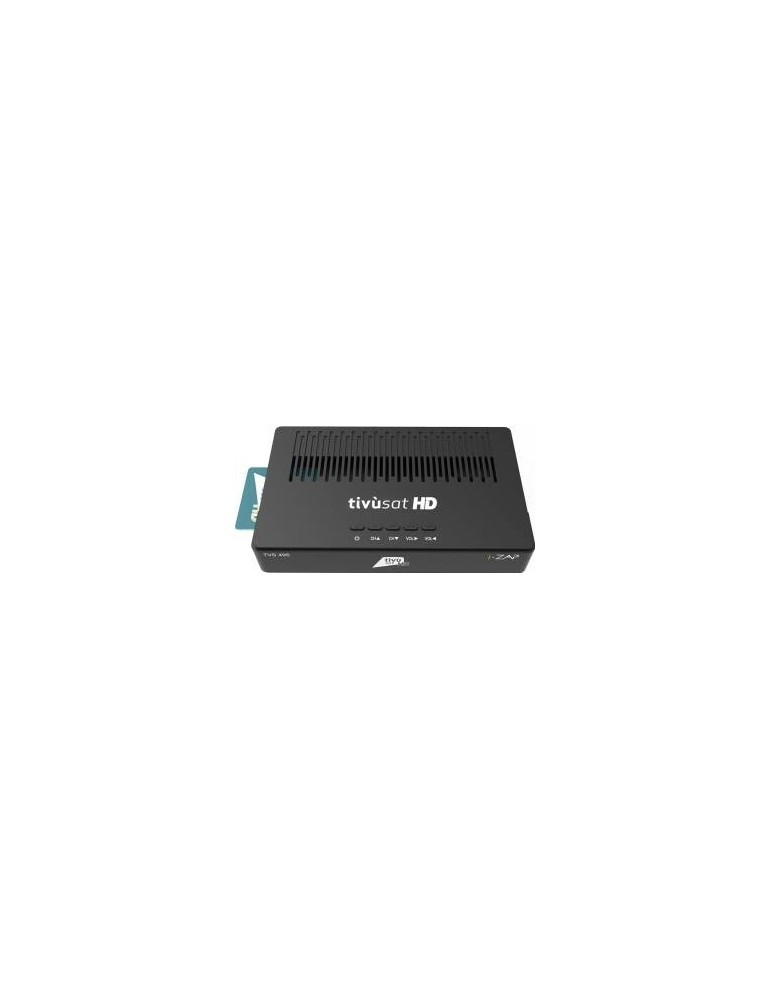 I-Zap Decoder TVS495 DVB-S2 HEVC 10 BIT HD/USB Tivùsat + Telecomando Universale 2in1