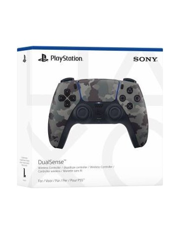 PS5 DualSense Grey Camo