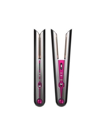 Dyson Piastra Capelli Senza Filo Corrale Nero-nichel/fucsia