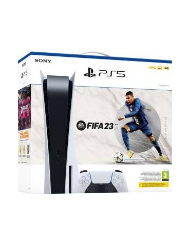 PS5 Console 825GB Standard Ed. White EU + Fifa 23 + FUT VCH IT