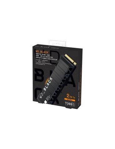 WD_Black SSD Interno 2TB NVMe4.0 SN850X 7300-6300MB/s + Dissipatore