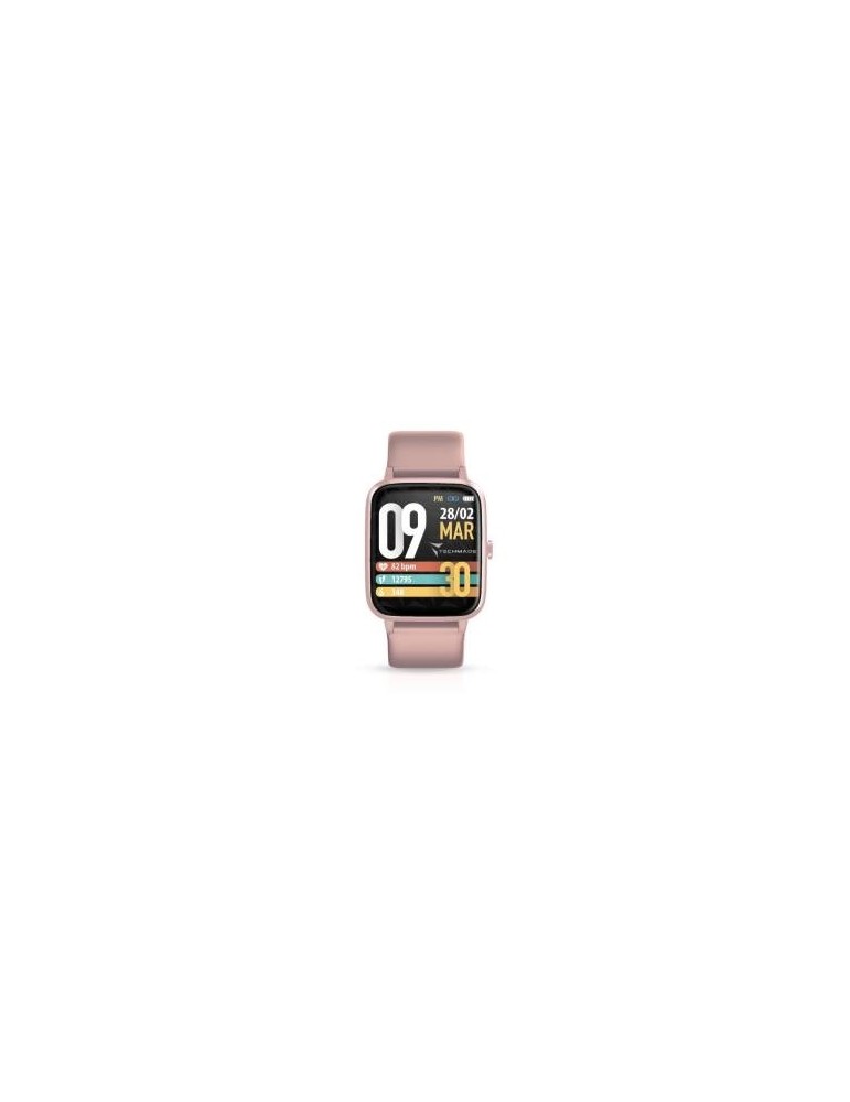 Techmade Smartwatch Move Allum. GPS 1.3" Pink+Pink