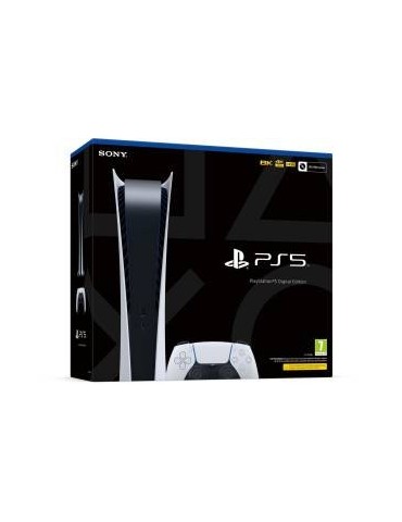 PS5 Console 825GB Digital Edition White EU