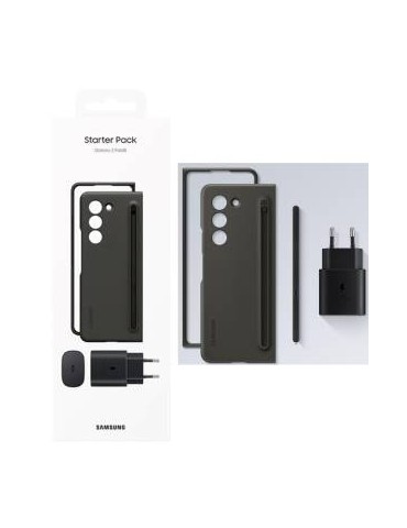 Samsung Starter Pack Fold5 EF-OF94KKB Cover + SPen + Caricatore 25W Black