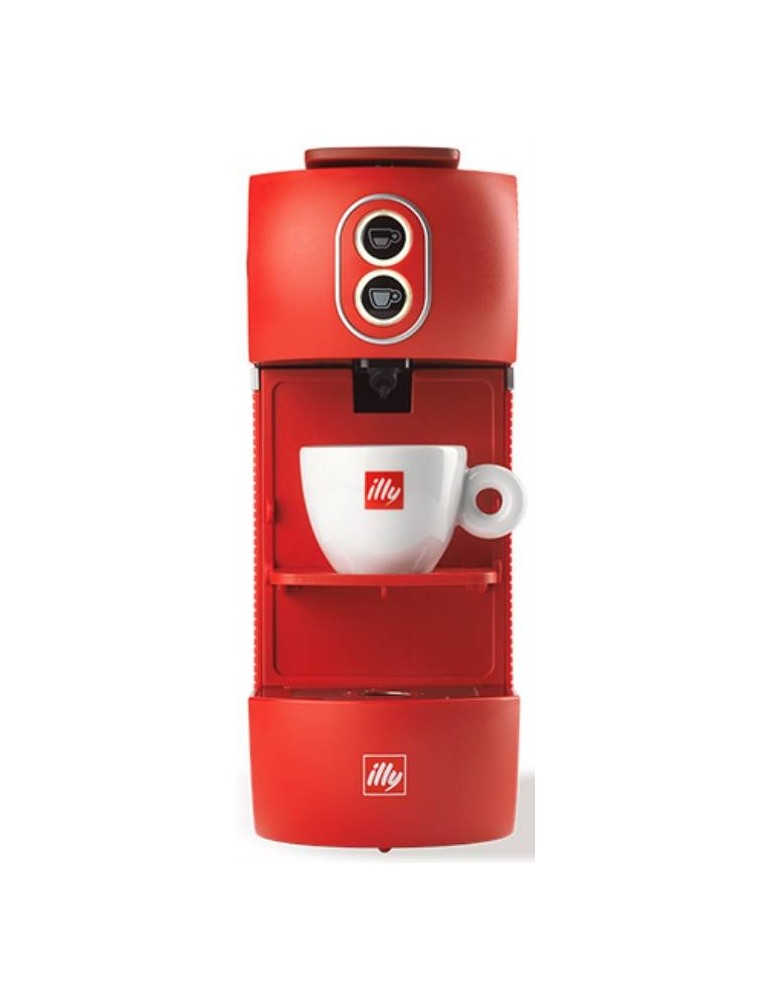 Illy Macchina da Caffe a Cialde 44mm Easy Rossa