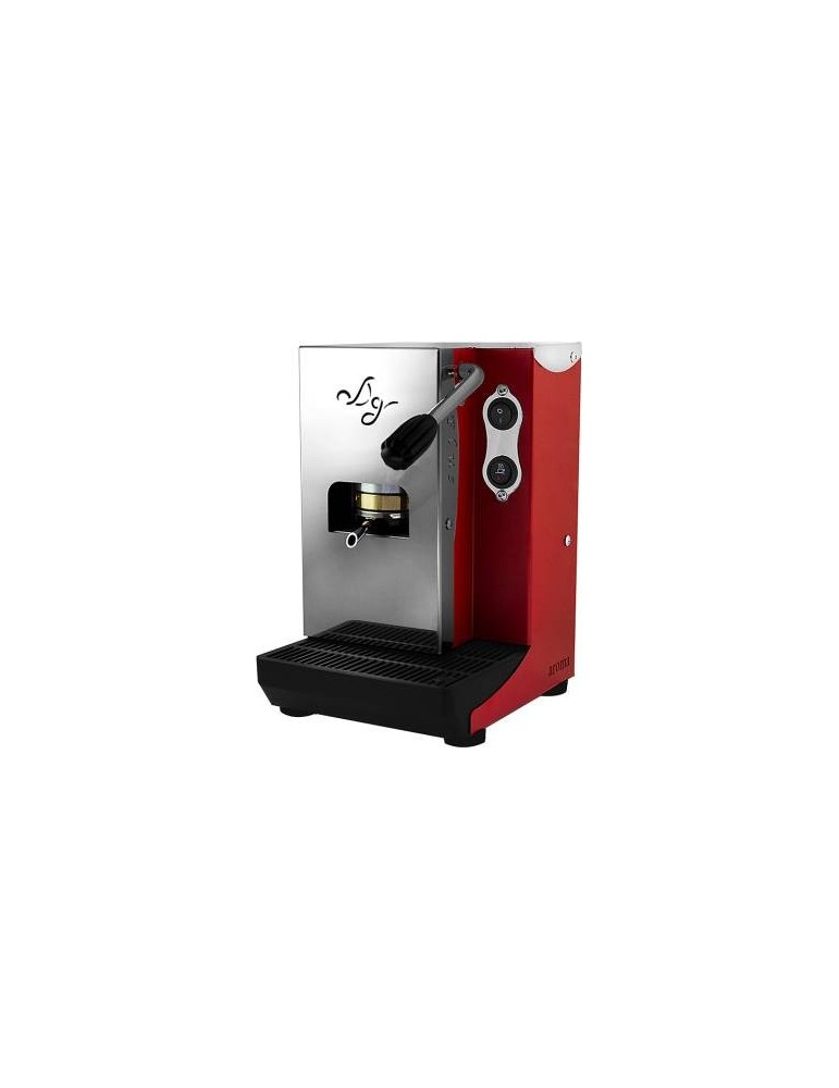 Aroma Plus Basic Macchina da Caffè Cialde 44mm Rosso