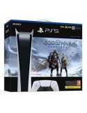 PS5 Console 825GB Digital Ed. White + God of War: Ragnarok VCH