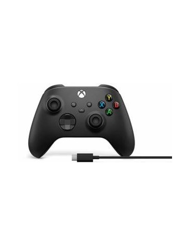 Microsoft Xbox Series X/S Controller Black + Cable W10