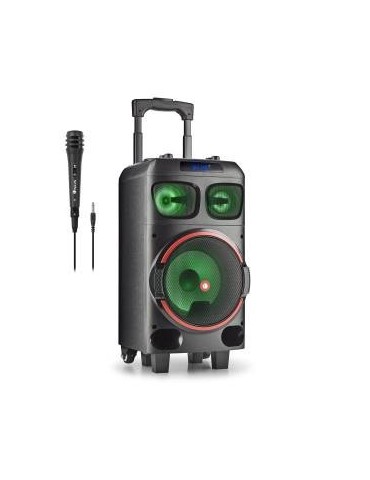 NGS Spekear Trolley WildDubZero DJ Party Microfono RGB TWS 120W Nera