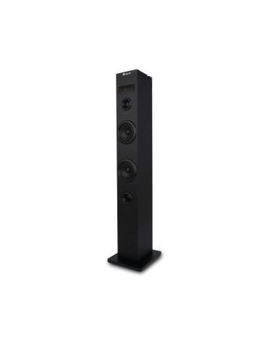 NGS Tower Speaker Sky Charm Bluetooth USB FM Radio AUX 50W Black