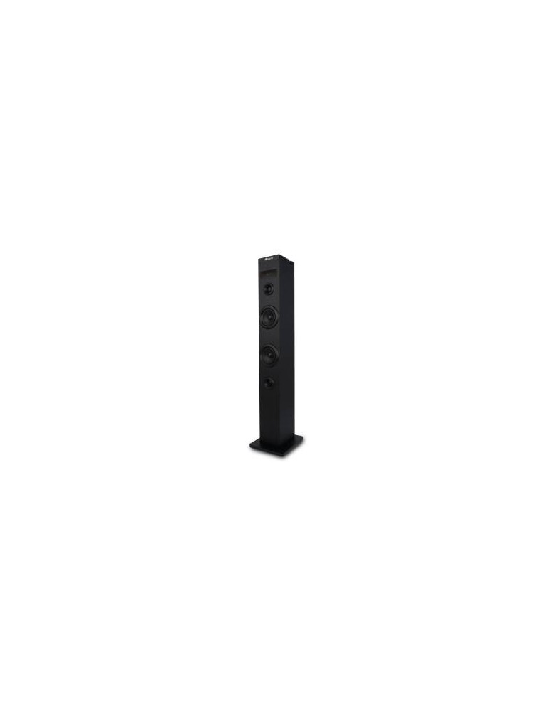 NGS Tower Speaker Sky Charm Bluetooth USB FM Radio AUX 50W Black