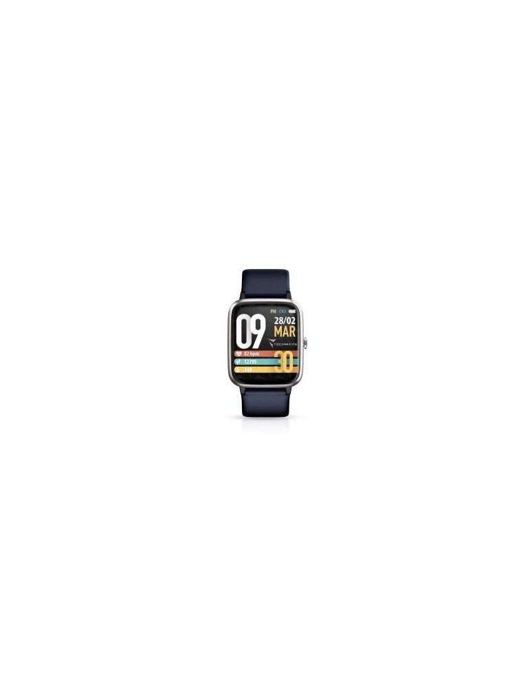 Techmade Smartwatch Move Allum. GPS 1.3" Silver+Blue